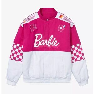 Barbie checkered racing jacket